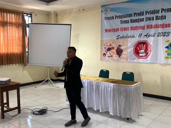 P5 Tema; Bangun Jiwa Raga "Mencegah Cyber Bullying di Kalangan Remaja"