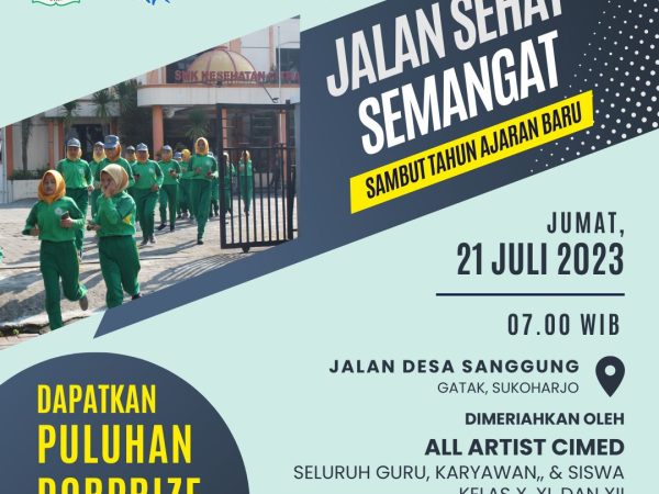 Jalan Sehat Sambut Ajaran Baru 2023/2024